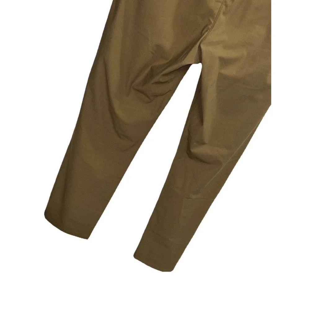 NWT Chaps 36x30‎ Everyday Performance Chino Pants Slim Tapered Tan Golf Trousers